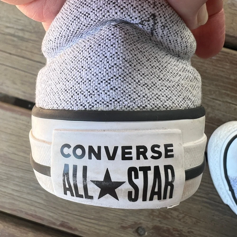 Converse Chuck Taylor All Star Women's Madison Oxford Gray Sneaker Size 6 Womens